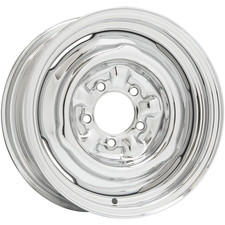 Wheel Vintiques 64 Series Rim 15x7 5x120.65 Offset 6 Chrome Quantity Of 1 Wheel Vintiques 64 Series Rim 15x7 5x120.65 Offset 6 Chrome Quantity Of 1