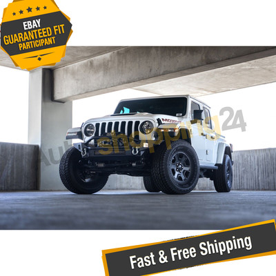 DV8 FBJL-07 FS-7 Mid-Width Winch Front Bumper for 2018-2024 Jeep Wrangler JL