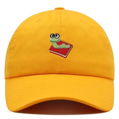 JPAK Bookworm Premium Dad Hat Cotton 6-Panel Curved Brim Gift Trendy