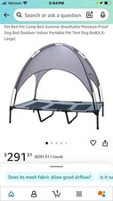 Brand New Dog Bed With Canopy For Extra Large Dog Still In Box