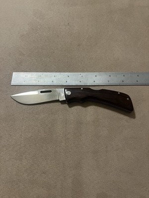 Paragon Large Wood Folder Blackie Collins Design Knife Seki Japan Unused
