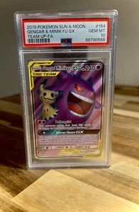 Gengar and Mimikyu GX Psa 10 | eBay