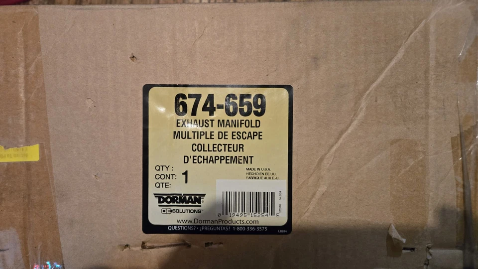 02-05 Nissan Altima Sentra 2.5L convertidor catalítico colector Dorman 674-659 Foto 2 de 4