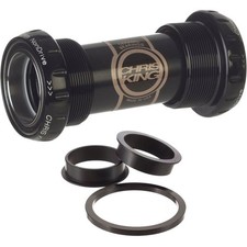 Chris King Threadfit 24 Bottom Bracket - BSA 68 &ndash;100mm Hollowtech II Black Gold