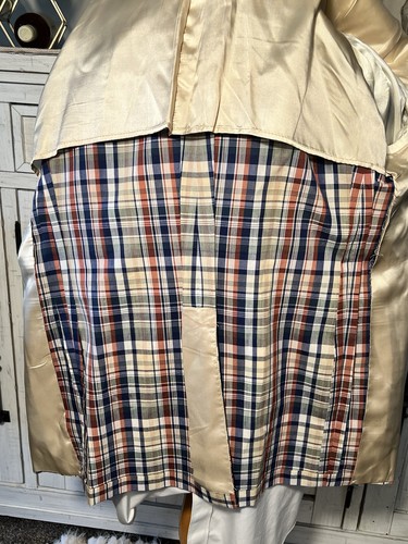 Vintage Palm Beach Madras Blazer 46R 1960s Poly Cotton Sports Jacket Preppy - Picture 17 of 17