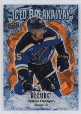 2023 Upper Deck Allure Iced Breakaway Orange 136/399 Colton Parayko #IB-13 7l6