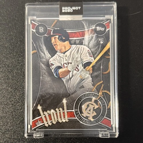 Topps 2011 Update Series Mike Trout #US175 Los Angeles Angels Baseball Card