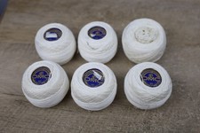 Lot of 6 DMC Cordonnet Special Cotton Crochet Thread Yarn Size 50 20 Gram Balls