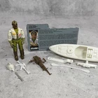 Vintage GI Joe Stalker v2 Action Figure Complete w File Card 1989 ARAH
