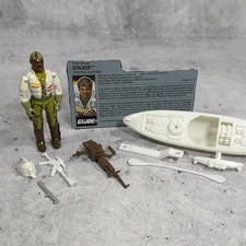 Vintage GI Joe Stalker v2 Action Figure Complete w File Card 1989 ARAH
