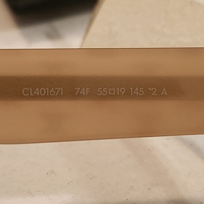 Celine CL 40167I 74F 55mm Gradient Round Sunglasses in Light  display picture 1
