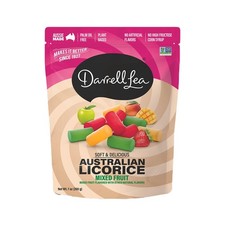 Darrell Lea Mixed Fruit Licorice 7Oz Soft Chewy No Palm Oil Aussie Snack
