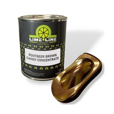 LiME LiNE Rootbeer Brown Candy Concentrate, Automotive Solvent Based Transpar...