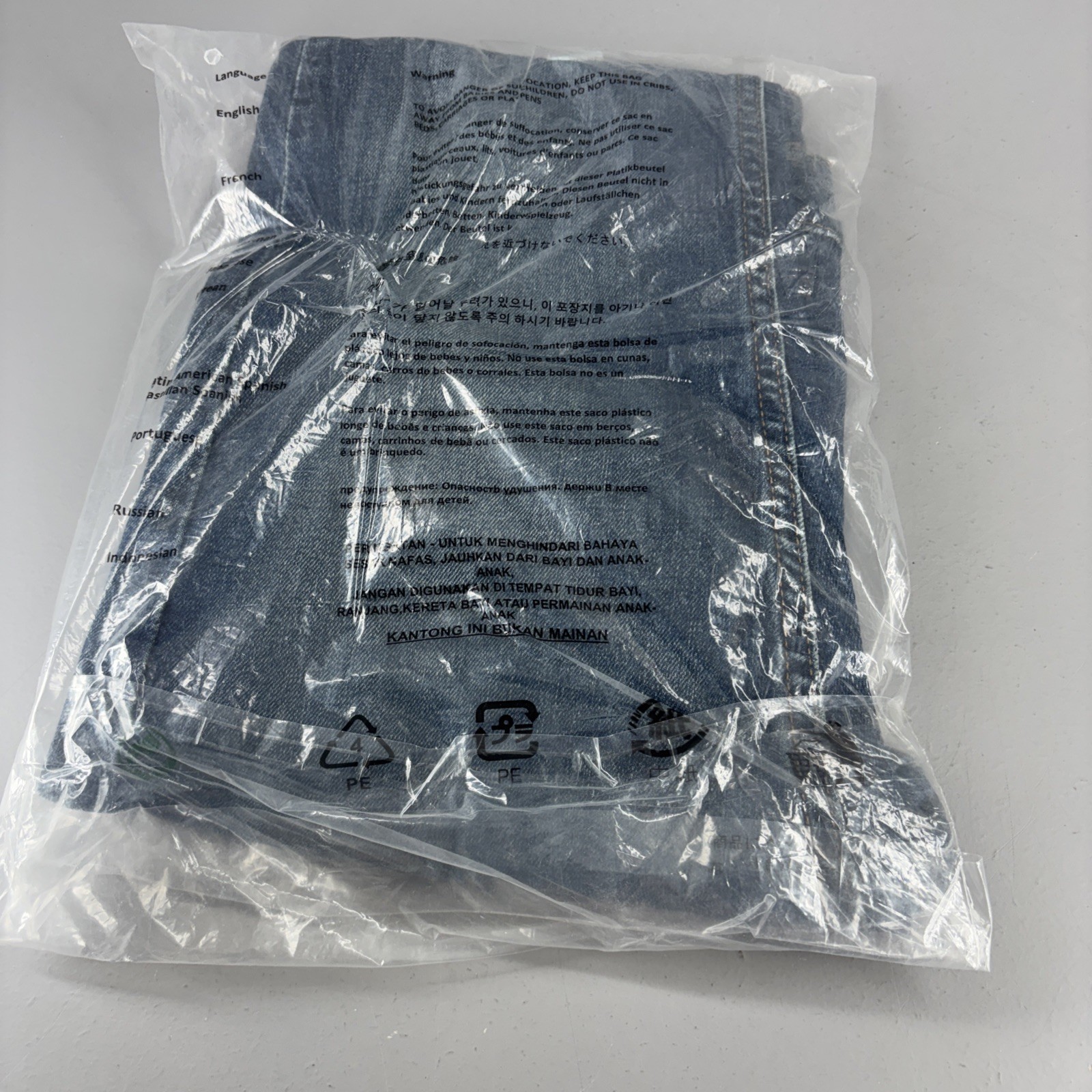 Levi's 514 Straight Fit Stretch Jeans Men's 31x30 Loud Opinions Blue 005141711 thumbnail 7