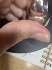 Vintage Perfume Ring - Holidays Rock Faceted Glass Size 5/6 Adjustable Silvery — photo 7