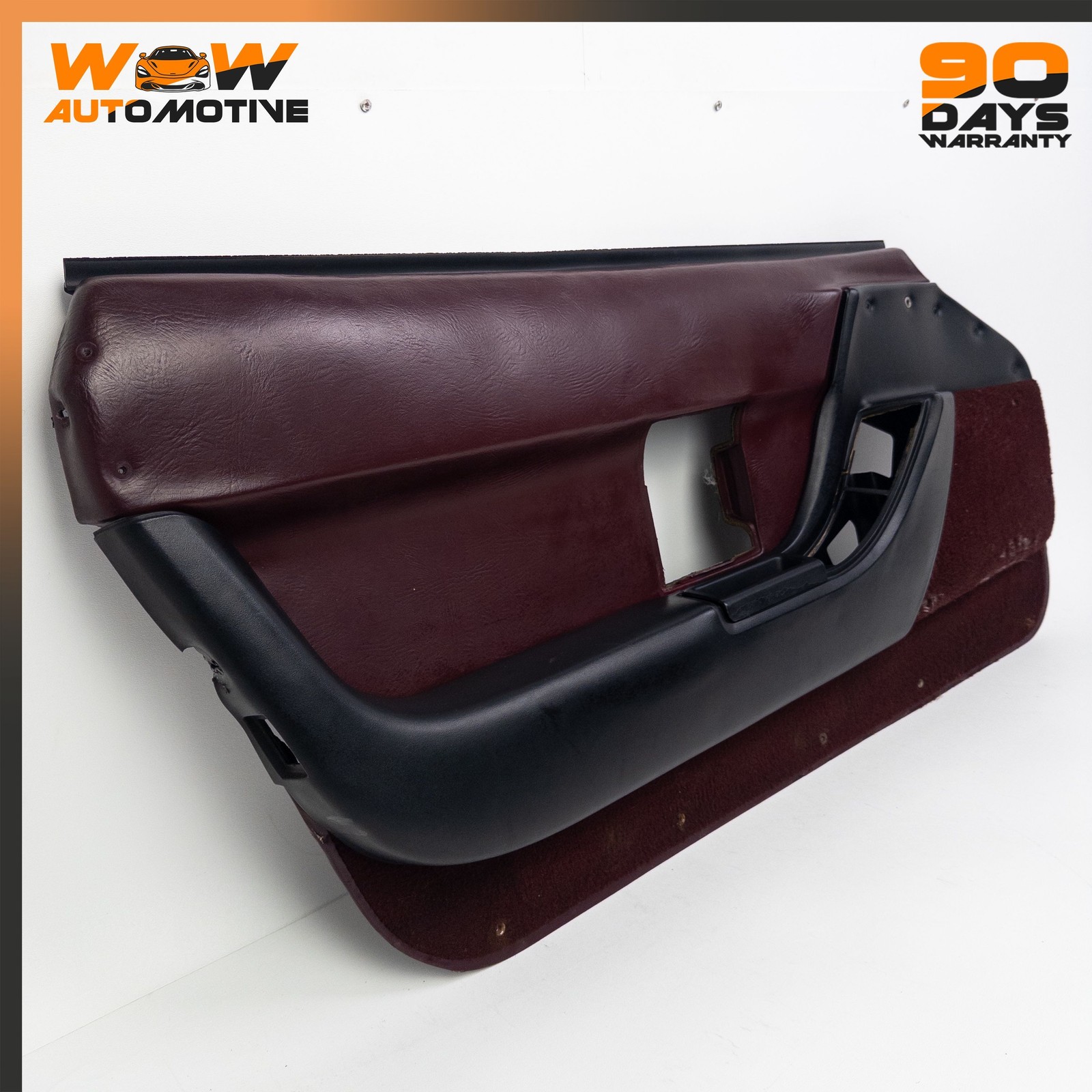 90-93 CHEVROLET CORVETTE C4 LEFT DRIVER SIDE INTERIOR DOOR TRIM PANEL OEM