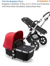 Bugaboo Chameleon 3 Pram set - Red