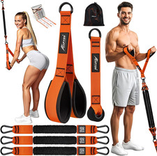 Resistance Bands Training for Arms, Biceps, Triceps, Back, Abs, Shoulders, Heavy