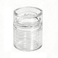 Portable Capsule Design Nail Art Stamping With Highly Elasticity Silicone Head