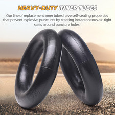 2 Pack 3.00/3.50-8 Replacement Inner Tubes with TR4 Valve Stem for Pneumatic ...