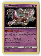 Pokemon Card Mewtwo Holo LP SM Promos SM214