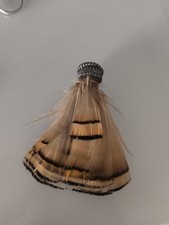 1x Charivari Anhänger Federspiel, Sehr Schöne Farben,Goldfasan,Selten,Pendant