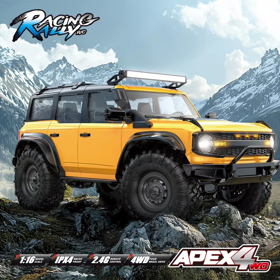 HB R1601 RC 1:16 2.4G 4WD Off-Road Remote Control LED Crawler Trucks Climbing - Image 4 of 4