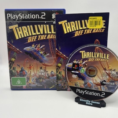 Thrillville Off The Rails + Manual - Sony PlayStation 2 PS2 PAL Complete 