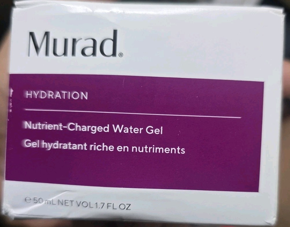 Murad Nutrient-Charged Water Gel Hydration Moisturizer 50mL 1.7oz Oil-Free New