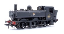 BACHMANN OO GAUGE 31-636 BR BLACK 0-6-0T CLASS 64XX STEAM LOCO *CUSTOM WEATHERED