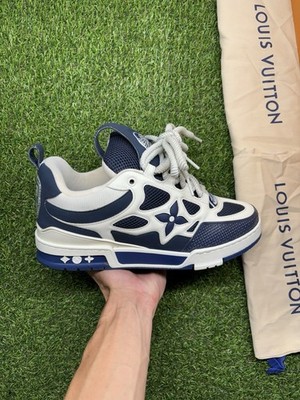 Size 8 LV (9-9.5 US) - Louis Vuitton Skate ' Marine ' | GOOD