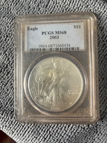 2003 $1 Silver Eagle - PCGS MS-68