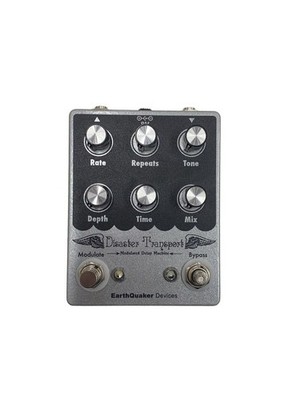 EarthQuaker Devices Disaster Transport Modulation Delay Effect Pedal Used Box
