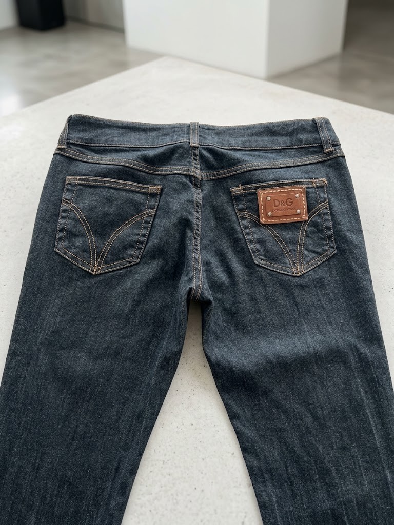 Jeans denim Dolce & Gabbana donna 29 vita bassa