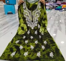 Readymad Chikanakari Embroidered Kurta/kurti For Women's Party Festive Outfit