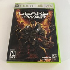 Gears of War (Microsoft Xbox 360, 2006) CIB W/manual. Tested. Ships Fast!