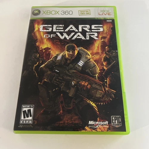 Gears of War (Microsoft Xbox 360, 2006) CIB W/manual. Tested. Ships Fast!