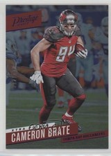 2017 Panini Prestige Xtra Points Purple 92/100 Cameron Brate #9 1k5