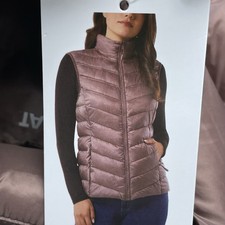 32 Degrees Women's S Puffer Vest Pink d1488