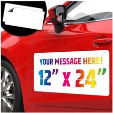 Magnetic Signs for Cars - Custom Advertise Your Business