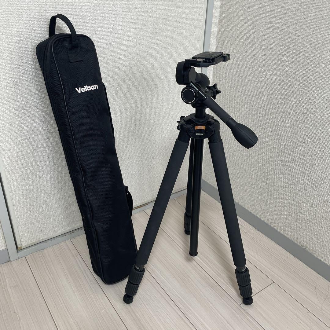Velbon GEO N545M Ⅱ/ PHD-55Q Velbon tripod Geo Carmagne N545M II 4-stage nut lock Ashi径