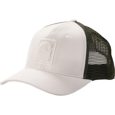 *SALE* Carhartt Canvas LOGO C Trucker Mesh Hat One Size Adjustable Unisex