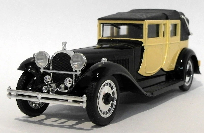Rio Models 1/43 Scale Diecast 66 - 1927-33 Bugatti Royale - Black Cream - Image 2 of 2