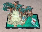 LEGO Star Wars: Dagobah Jedi Training Diorama 75330 w/ MINIFIGURES 100% COMPLETE