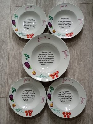 Maxwell Williams Love Is Pasta Large Serving Bowl Pasta Bowls