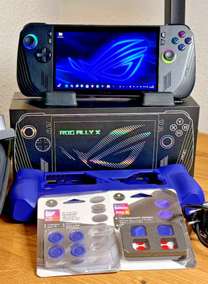 WIE NEU | ASUS ROG Ally X | BUNDLE | Handheld | 24GB / 1TB | Win11 | schwarz