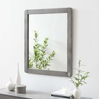 Modway Georgia Wood Mirror in Gray