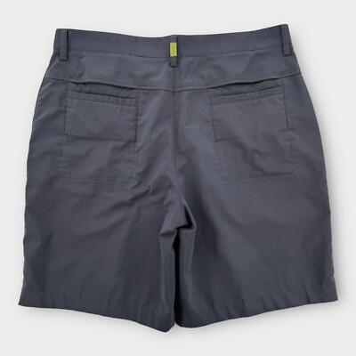 IZOD PFX Golf Shorts Mens 34 Gray PerformX Stretchy Chino