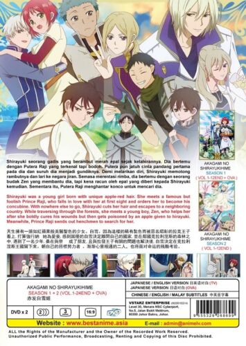Snow White with the Red Hair Season 1+2+OVA Anime DVD (English Dubbed) FREE SHIP - Picture 4 of 4