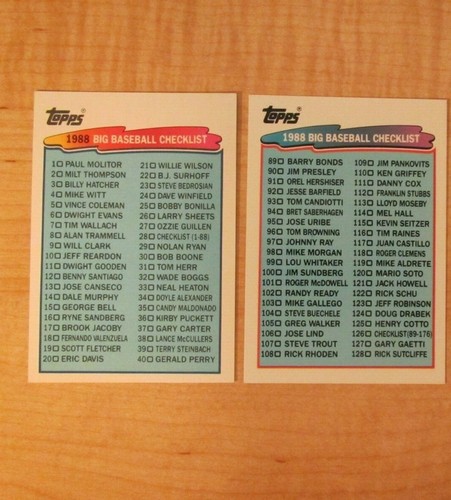1988 Topps Big Baseball Near Complete Set 208/264 - Imagen 3 de 4